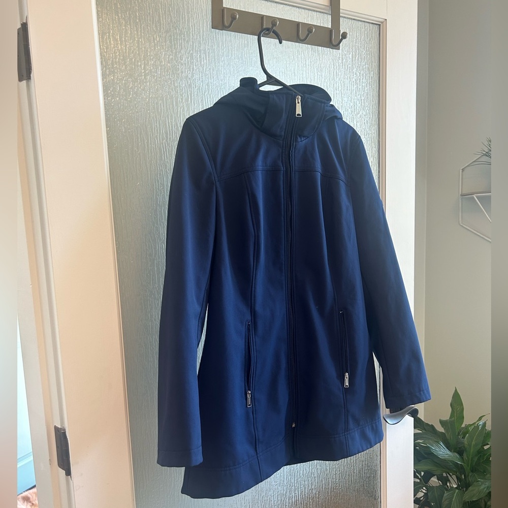 Andrew Marc Water Repellent Hooded Jacket - Picture 2 of 14
